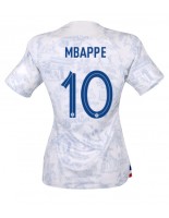Ranska Kylian Mbappe #10 Vieraspaita Naisten MM-kisat 2022 Lyhythihainen
